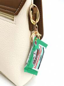 Creative Simulated Packaged Turkey Flavor Ramen Noodle Keychain Pendant, Bag Charm - Multicolor - View 5
