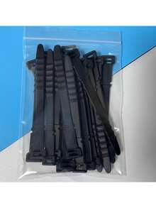 20pcs Silicone Cable Ties: Keep Cables Tidy And Untangled! - Multicolor - View 7
