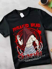 Silence Hill V2 Premium Unisex-Shirt Gaming Shirt All Size - Black - View 1