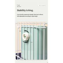 Rabbit Hay Rack And Food Bowl Set, Suitable For Small Rabbits, Dwarf Rabbits And Chinchillas. Hanging Style Food Trough, Rabbit Feed And Hay Rack, Rabbit Supplies. - Multicolor - View 9