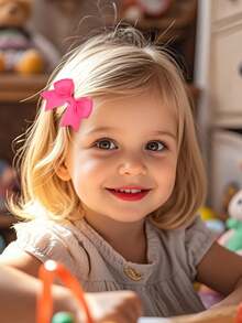 40pcs Cute Bowknot Hair Clips Set, Suitable For Daily And Casual Wear, Random Delivery - Multicolor - View 2