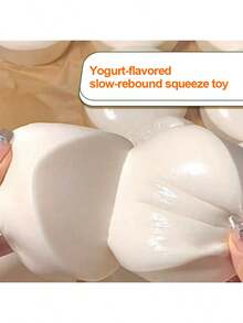 2026新款：酸奶面包挤压玩具、黄油棒挤压玩具、草莓蛋糕挤压玩具、慢回弹挤压玩具、逼真食物玩具、派对道具、减压玩具、可爱糖果挤压玩具、挤压玩具、手指挤压玩具、新年礼物、男孩礼物、女孩礼物 - 彩色 - 查看 5