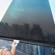 Persianas Enrollables Opacas Retractiles 68x125 Protección de Privacidad Total - Negro - Ver 1