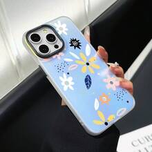 Funda para Teléfono - Ilustraciones Decorativas en Estilo Dibujo a Mano para Fundas de Teléfono Compatibles con para Modelos de 17, 16, 16E, 15, 14, 13, 12, 11 Pro, X, XR, XSMAX, 8 y Plus, con Cubierta Dura de Color Degradado.17 17promax. - Negro - Ver 3