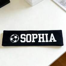 1 Stück personalisiertes Fußball Stirnband; individualisiertes Stirnband; benutzerdefiniertes Motiv; Fußball Geschenk; Fußballteam Geschenk; Sport Stirnband; Fußballverein; Futsal - Verschiedenfarbig - Übersicht 10