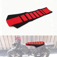 Universal Waterproof Motorcycle Seat Cover, Striped Design, PVC Material, Suitable For Various Off-Road Motorcycles And Mini Off-Road Motorcycles - Multicolor - View 8
