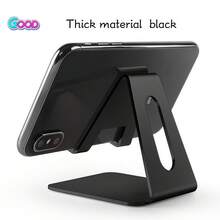 2/1 pieza Soporte universal de metal para teléfono/tableta, antideslizante y a prueba de golpes, adecuado para transmisión en vivo, ángulo ajustable, para ver películas y cargar, accesorio de escritorio creativo - Oro rosa - Ver 8