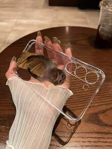 1 chiếc ốp lưng điện thoại trong suốt, có lỗ thoáng khí, in hình khỉ, dày dặn, chống rơi vỡ, tương thích với iPhone. - Nhiều màu - Xem 5