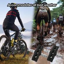 4pcs Symmetric V-Brake Pads, 70mm, Suitable For Mountain Bikes And City Bikes, Bicycle Brake Pads And Components - Multicolor - View 3