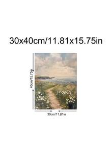 Tranh vẽ hoa dại ven biển màu trắng, tranh phong cảnh nông trại bãi biển cổ điển, tranh phong cảnh hoa lá trầm buồn, tranh cánh đồng hoa mùa xuân ven biển, tranh hoa dại hoàng hôn ven biển cổ điển, món quà lý tưởng cho bạn bè, tranh trang trí phòng ngủ, trang trí phòng khách, trang trí văn phòng, trang trí phòng tắm, tranh nghệ thuật treo tường, trang trí nhà cửa, trang trí phòng, tranh canvas treo tường, áp phích, tranh treo tường có khung, khung tùy chọn. - Nhiều màu - Xem 13