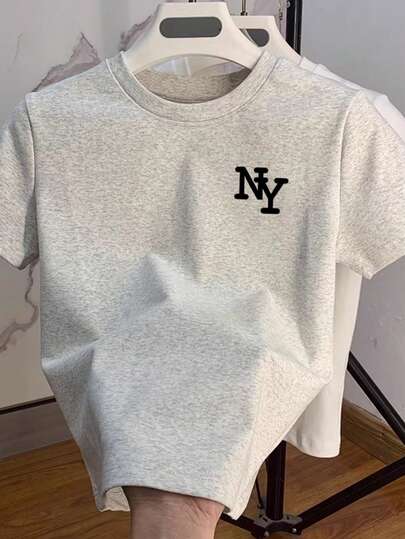 白色露脐短款上衣，性感风格，夏季新品，短款短袖T恤，印花露脐T恤，百搭休闲女装