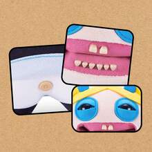 Spin Master Fuggler X Powerpuff Girls 9-Inch Plush Toy, Buttercup/Bubbles/Blossom/Mojo Jojo, Funny Ugly Monster Stuffed Animal With Human-Like Teeth, Collectible Plush Dolls For Kids, Teens, Adults & Cartoon Fans - Bubbles - View 8