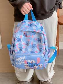 Disney Children's Backpack, Boys & Girls Mini Kindergarten Backpack, Toddler Student Bag, Ultra-Light Schoolbag, Cute Storage Bag, Girls Wallet, Multifunctional Travel Bag, Stationery Pouch - Multicolor - View 7