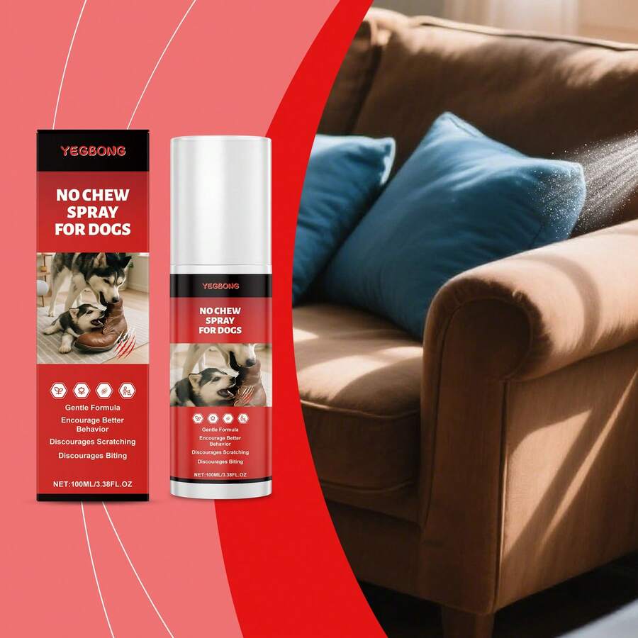 狗狗防啃咬喷雾，家具保护，宠物狗防咬训练苦味喷雾 - 彩色 - 查看 1
