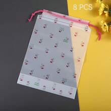 8pcs Shoe Storage Bags With Drawstring, Portable Travel Shoe Bags, Waterproof Shoe Bags, Drawstring Shoe Organizers, Unisex Travel Storage Drawstring Shoe Covers, Dust-Proof Packing Bags For Women, Essential For Travel, Cruise, Vacation,Shoe,Spring Summer Picks,Brides Maid Gifts,Room,Bedroom Decor,Beach,Travel,For Men,For Women,Vacation,Women's Day,Travel Essentials,Wedding Favours,Y2k,Bedroom,Car Accessories Women,Kitchen Decor,Beach,Summer,Vacation,Holiday,Travel Essential,Going Out Tops,Household Items - Multicolor - View 11