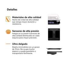 Báscula inteligente, báscula de baño digital, sincroniza los datos con la APP de fitness - Multicolor - Ver 7