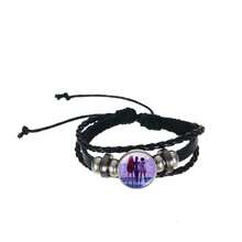 1件 KPOP偶像 Lumizoe Mira 黑色皮绳手链 - 彩色 - 查看 8