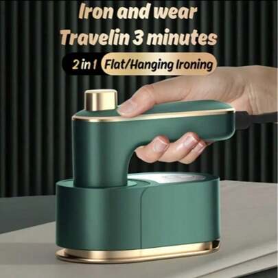 2-In-1 Handheld Steam Iron/Garment Steamer/Portable Travel Steam Iron/Clothes Steamer