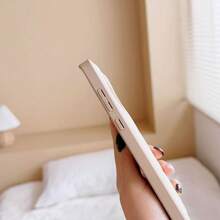 Autumn/Winter 3D Argyle Wave Down Jacket Phone Case Compatible With Huawei Pura50p Phone Case, P60pro Protective Case, Leather M60p New Nova9 Honor Lens Full Coverage M30 Anti-Drop Outer Shell High-End Cute M60 Women Phone Case - Multicolor - View 12