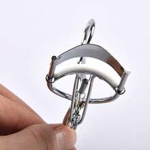 New Silver Metallic Eyelash Curler With Chrome Plating And Spring Mechanism - Practical Beauty Tool, 18g - Silver - View 7