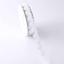 5 Yards Valentine's Day Heart Shaped Ribbon Roll - Red Heart Shaped Ribbon, Available In Multiple Colors. DIY Ribbon Suitable For Bouquet Wrapping, Cake Decoration, Gift Packaging And Holiday Party Decoration. - Multicolor - View 10