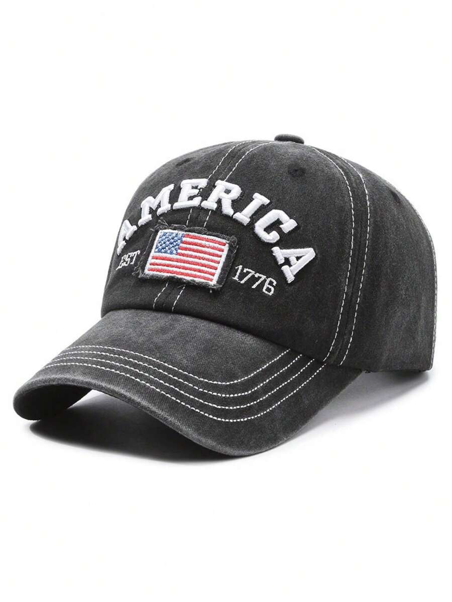 Baseball Caps - Black - View 1