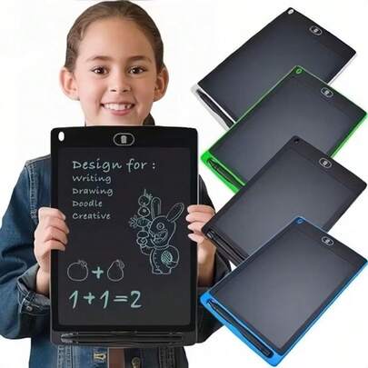 Lousa Mágica Infantil LCD 10.5'' / 12'' – Tablet de Desenho e Escrita JORGER