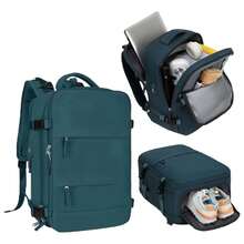 Mochila de Viaje para Cabina de Avión para Vueling, Ryanair | Equipaje de Mano Impermeable y Espaciosa con Compartimento para Zapatos . Antirrobo Multifuncional para Viajes y Escapadas.Mochila para Viajar | Mochilas de Colores con Agarre de Mano para Viaje | Múltiples Bolsillos Mochila de asalto del ejército Bolsa Bug Out de 3 días mochila de senderismo para acampar. (2210-002) - 2210-003 - Ver 9
