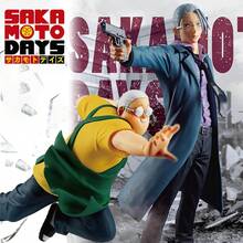 Sakamoto Anime Action Figure Model Statue, Desktop Decor Collectible, Small Gift For Halloween, Christmas, Valentine's Day - Multicolor - View 2