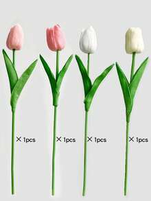 10 bông hoa tulip nhân tạo nhiều màu, hồng nhạt, hồng và trắng, thích hợp cho vườn ngoài trời, trang trí trong nhà, bình hoa, cây giả, mọi mùa, trang trí nhà cửa, trang trí đám cưới, hoa cưới, hoa đeo tay, cổng vòm, tiệc tùng, quà tặng, giáng sinh, lễ tạ ơn, trở lại trường, ngày lễ tình nhân, ngày nhà giáo, ngày của mẹ, phòng, nhà, tường, phòng tắm, phòng ngủ, phụ kiện bàn làm việc, đồ dùng đám cưới, phòng khách, văn phòng, nhà bếp, quà tặng tiệc tùng, quà tặng phù dâu - Nhiều màu - Xem 14