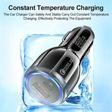 Cargador Auto Encendedor Usb Carga Rápida Qc3.0+pd Tipo C - A - Ver 8