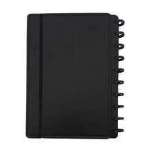 Smart Notebook A4 Black Planner Diary Detachable Refill Removable Discs Study Cover - 黑色 - 查看 1
