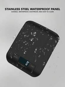 1个高精度多功能厨房秤，不锈钢液晶显示屏高精度电子秤，食品秤，意大利手持咖啡秤，精准烘焙工具，咖啡豆称重器，厨房配件，适用于厨房烘焙烹饪、减肥和营养饮食，精准茶叶称重，不含电池（称重范围：5克及以上） - 彩色 - 查看 21