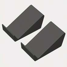 2pcs Stands/Bases For Portable Audio Speakers, TV Speakers, Gaming Speakers, Sound Bars - Black 2pcs - View 5