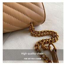 PK – Women's Chain Bag "Swallow Bag": High-Quality, Fashionable And Versatile Shoulder/Crossbody Bag, Small, Square Bag With Embroidery For Women. - 黑色 - 查看 6