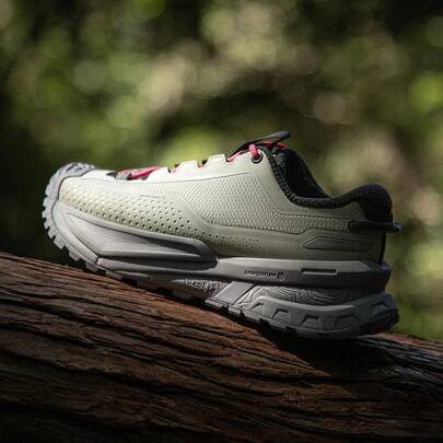  LI-NING Unisex Lightweight High Rebound Water-Repellent Outdoor Hiking Shoes Breathable Cushioning Non-Slip Durable Trekking Sneakers AHTV047