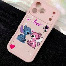 This Disney Mickey And Friends Phone Case, Featuring Cartoon Characters Like Mickey, Minnie, And Donald Duck, Boasts A Cute And Playful Design, A Simple And Stylish Appearance, And A Smooth And Comfortable Feel. It Offers Camera Protection, A Fashionable Back Panel, And Reinforced Corners For Effective Drop Protection, Making It An Ideal Choice For Young People. This Phone Case Is Compatible With IPhone 17/16/15/14/13/...12/11/XR/XS/X Series And SamsungGalaxy S25/24/23/22/ Series Phones. It's The Perfect Gift For Friends And Family. - trắng - Xem 4