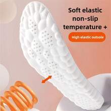 2pcs Winter Warm Insoles, Unisex Thick Plush Cushion Shoe Inserts, Anti-Stink, Absorb Sweat, Relieve Fatigue, Suitable For Autumn/Winter Sports Shoes, Great Gift For Parents On Thanksgiving - Black - View 3