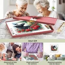 AMORARS Horse Diamond Painting Kit For Adults, 5D Flower Diamond Art For Beginners - DIY Full Diamond Dot Gem Art Painting, Suitable Gifts And Home Wall Decoration Crafts, 12x12Inch - 馬-1 - 查看 4