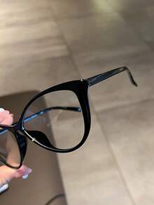 1 gọng kính thời trang cá nhân hóa, kiểu dáng tối giản cao cấp lấy cảm hứng từ phong cách đường phố Y2K. - Nhiều màu-A - Xem 5