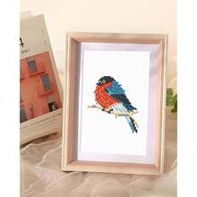 PeakLuv Small Diamond Painting Kits Birds, 12 Pcs Birds Mini Diamond Art Kits For Adults, 5D DIY Square Drill Diamond Dots, Quickly Finishable Cardinal Mini Gem Art For Home Wall Desktop Decor, 6X7in - Birds - 查看 5