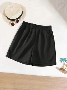 Football  PrintedSet Little Boy, Casual, Cute And Interesting Cartoon Reindeer, Mini Polka Dot Snowflakes, Holiday Short-Sleeved Round-Neck Top, Suitable For Summer Layering, New Holiday Christmas Series Baby Christmas Dress For Girls, 2-Year-Old Baby T-Shirt For Boys - trắng - Xem 4