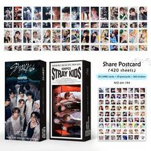 30pcs Postcard + 30pcs LOMO Card + 360pcs Sticker K-Pop Photocards Box Set, High-Definition Photos, LOMO Cards, Fandom Merchandise, Holiday Gift, Postcard Collection, Small Gift - Multicolor - View 3