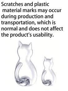 2/4/8pcs Cat Tail Shaped Wall Hooks, Cartoon Design, Hole-Free Transparent Waterproof, Minimalist & Cute, Suitable For Kitchen, Bathroom And Bedroom, Adorable & Practical, Can Be Used For Wall Decor, Hanging Christmas And Halloween Decorations, Flags, Ribbons, Affordable And High Quality