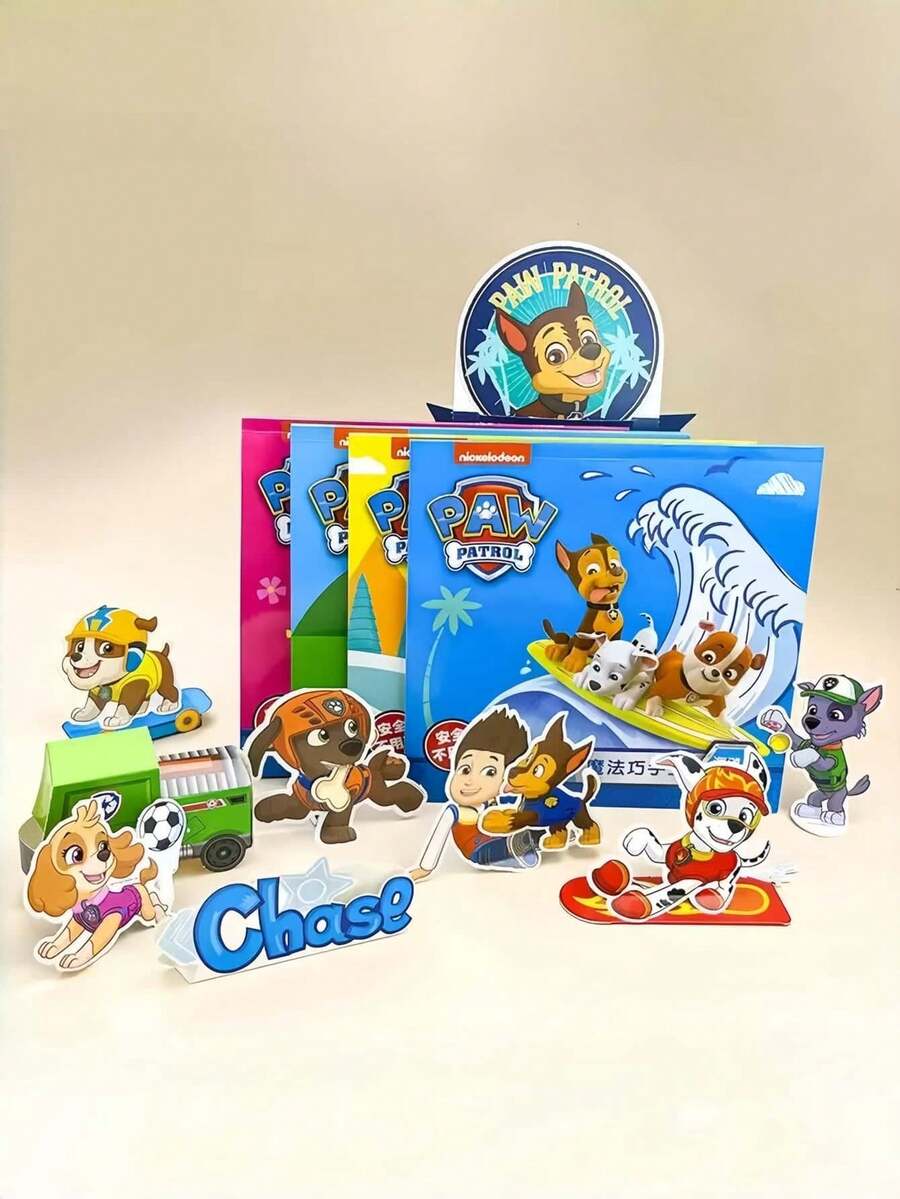 Paw Patrol DIY Craft Kit, For Making 3D Paper Model - Multicolor - View 1