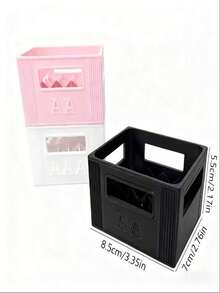 1个3D打印AAA/AA电池收纳盒 - 高容量，30/20个隔层，耐用塑料材质，适合家居装饰、圣诞节和万圣节礼物、电池整理盒 | 装饰性电池盒 | 可堆叠设计 - 彩色 - 查看 5