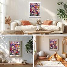 GHHKUD Diamond Painting Kits Flower For Adults, DIY 5D Diamond Painting Beginners, Full Drill Daisy Diamond Art Kits Art Pictures For Relaxation Gifts Home Wall Decor 30x40cm - Flowers - 查看 4