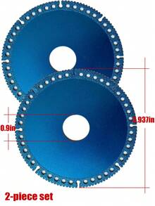 切割刀片、石材切割刀片、合金木工板切割刀片、瓷砖切割刀片、PVC管材切割刀片、玻璃切割刀片、陶瓷切割刀片、多用途、切割速度快、采用钎焊金刚石技术、切割安全无飞片、经久耐用、网格烧结刀片可切割瓷砖而不破裂、切口整齐，适用于安装角磨机和大理石切割机 - 彩色 - 查看 20