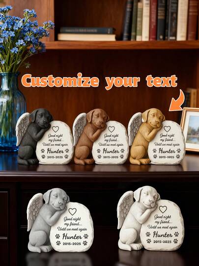 1 st anpassad minnesplakett i akryl för husdjur, personlig hundgåva med foto och datum, minnesgåva för förlust av husdjur, tills vi ses igen - personlig hundminnesplakett, personlig hundgåva, hundminnesgåva, minnesplakett, hundbegravning, trädgårdsdekor, sorggåvor för förlust av hund, kondoleansgåvor för husdjur, presenter för förlust av husdjur, lämplig för husdjursägare, rumsdekoration, sorggåva