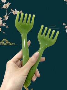 2pcs/1pc Scalp Massager, Scraping Massage Tool, Portable Handheld SPA Head Massager, Deep Relaxation, Back-To-School Essential - Multicolor - View 3